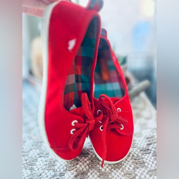 ROCKET DOG WOMENS FLATS SHOES IN RED preloved but like new condition. In size 8 - Picture 4 of 10